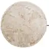 Image de Tapis à poils longs beige D 80 rond