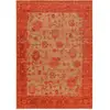 Image de Tapis tissé à plat rouge 100x160