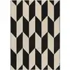 Image de Tapis noir & blanc 120x170
