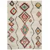 Image de Tapis à poils longs beige 120x170