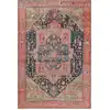 Image de Tapis tissé à plat fuchsia 115x180