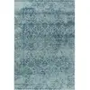Image de Tapis tissé à plat bleu 195x285