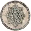 Image de Tapis rond beige D 180