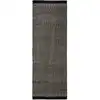 Image de Tapis de couloir en laine noir & blanc 80x250