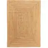 Image de Tapis de jute marron clair 160x230