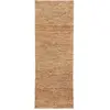 Image de Tapis de jute marron clair 70x200