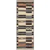 Image de Tapis de couloir extérieur & intérieur multicouleur 80x250