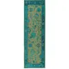 Image de Tapis de couloir turquoise 80x250