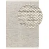 Image de Tapis de laine beige/noir 250x350