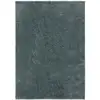 Image de Tapis à poils longs bleu 133x190