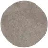 Image de Tapis à poils longs gris clair D 120 rond