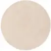 Image de Tapis de laine crème D 100 rond