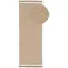 Image de Tapis de couloir en laine beige 80x250