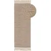 Image de Tapis de couloir en laine beige 80x250