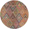 Image de Tapis multicouleur D 120 rond