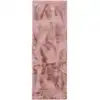 Image de Tapis de fausse fourrure rose 80x240