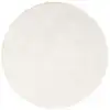 Image de Tapis en viscose rond ivory D 200