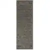 Image de Tapis de couloir en laine gris 80x250