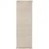 Image de Tapis de couloir en laine crème 70x200