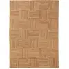 Image de Tapis de jute marron clair 120x170