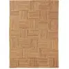 Image de Tapis de jute marron clair 60x100