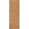 Image de Tapis de jute marron clair 70x200