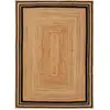 Image de Tapis de jute noir 60x100
