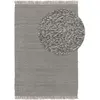 Image de Tapis double face gris clair 120x170