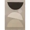 Image de Tapis crème/anthracite 120x170