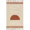 Image de Tapis en coton orange 120x170