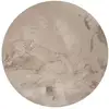 Image de Tapis de fausse fourrure taupe D 180 rond