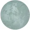 Image de Tapis de fausse fourrure menthe D 120 rond