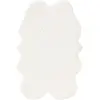 Image de Tapis à poils longs crème 120x180