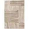 Image de Tapis à poils longs crème/beige 120x170
