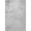 Image de Tapis fausse fourrure gris 230x340