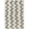 Image de Tapis à poils longs vert 140x200