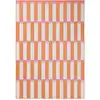 Image de Tapis tissé à plat orange 120x170