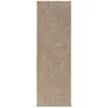 Image de Tapis à poils longs beige 80x250