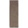 Image de Tapis à poils longs taupe 80x250