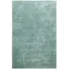 Image de Tapis en microfibre dense vert bleu grisé 70x140 cm