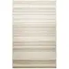 Image de Tapis salon noué main 100% laine naturelle sable/crème 130x190