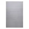 Image de Tapis plat tissé main en coton gris 160x230