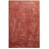 Image de Tapis en microfibre doux et dense brique chiné 120x170