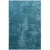 Image de Tapis en microfibre doux et dense bleu pétrole 200x290