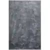 Image de Tapis en microfibre doux et dense gris étain 160x230
