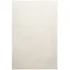 Image de Tapis tissé velours ras blanc beige uni 200x290