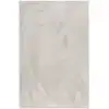 Image de Tapis imitation fourrure lapin doux gris clair pour salon 200x200