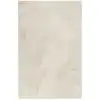 Image de Tapis imitation fourrure lapin doux tufté gris-beige salon 130x190