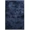 Image de Tapis en microfibre dense bleu 70x140 cm