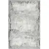 Image de Tapis tissé fin Vintage beige gris pour salon, chambre 160x225